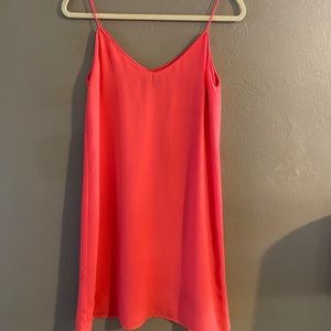 Blaque Label Coral Sorbet Slip Cami Dress